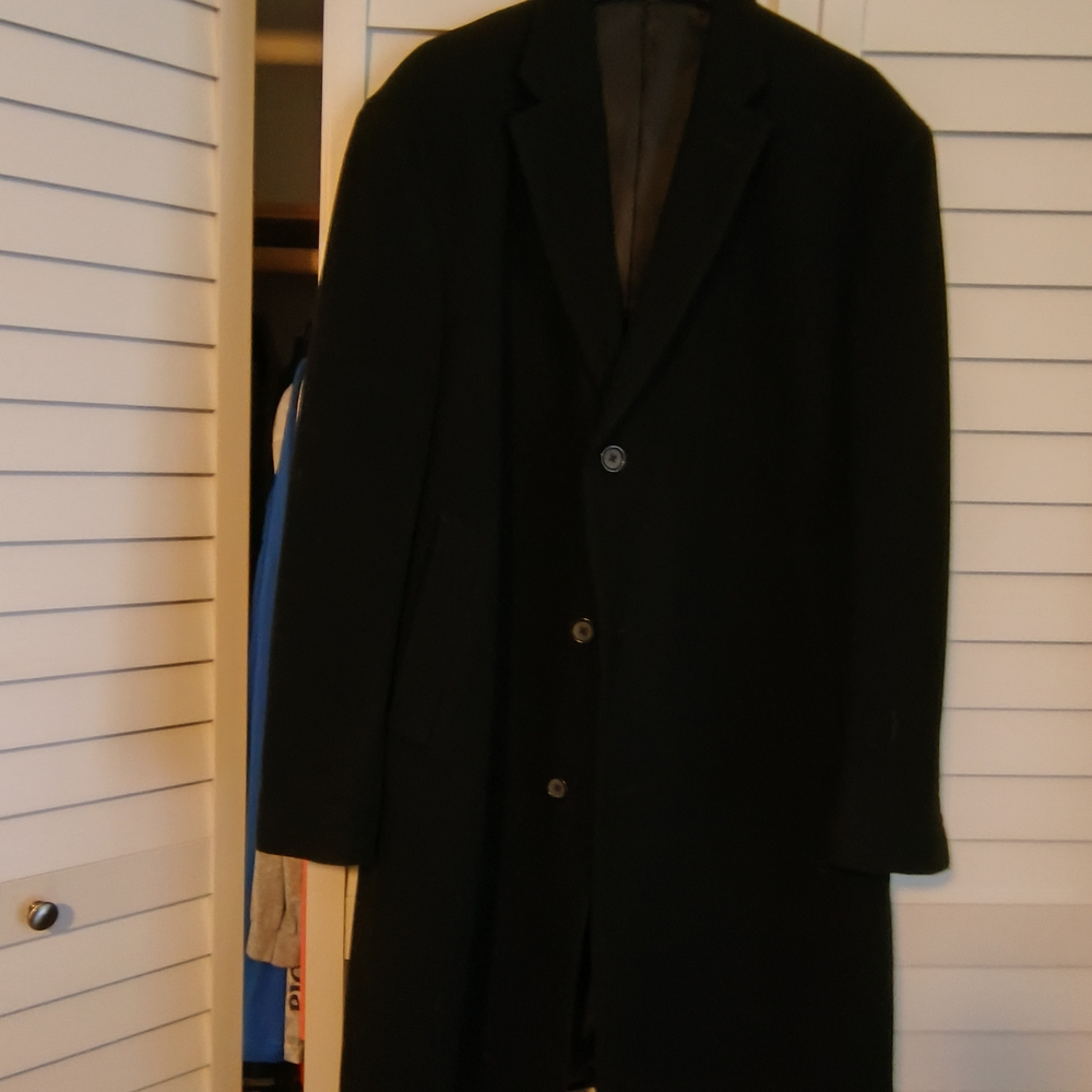 Chaps Black Men's Coat